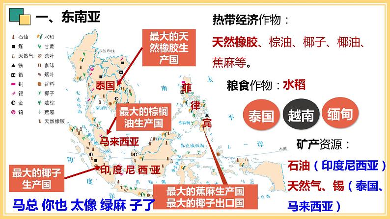 第七章+了解地区+复习课件-2023-2024学年七年级地理下学期湘教版第5页