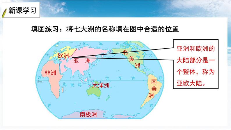 2.2 七大洲 四大洋 课件-2023-2024学年七年级地理上册湘教版07