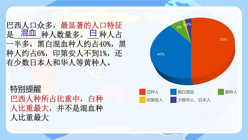 人教版初中地理七年级下册地理第九章第二节 巴西课件第8页