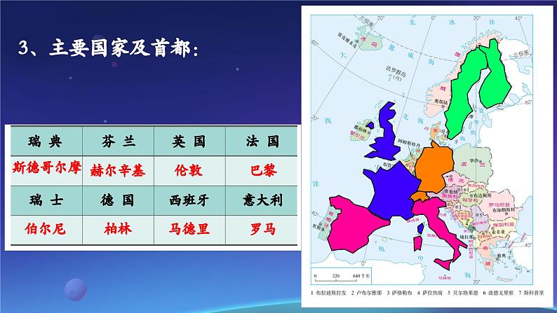 人教版初中地理七年级下册地理第八章第二节 欧洲西部课件第6页