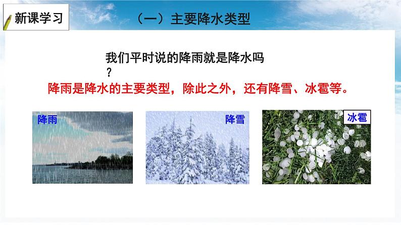 4.2 气温和降水——主要降水类型 世界降水的分布 课件-2023-2024学年七年级地理上学期湘教版03