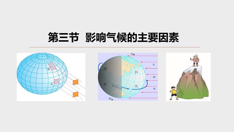 4.3 影响气候的主要因素  课件-2023-2024学年七年级地理上学期湘教版第1页