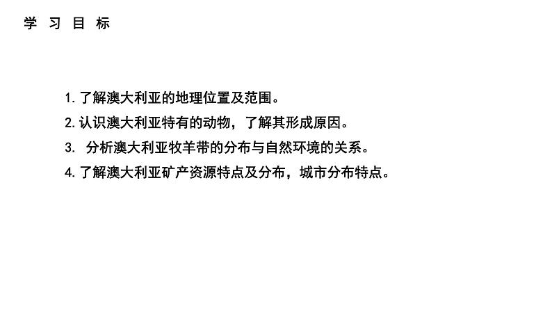 2023-2024学年七年级地理下学期人教版————8.4 澳大利亚 课件第2页