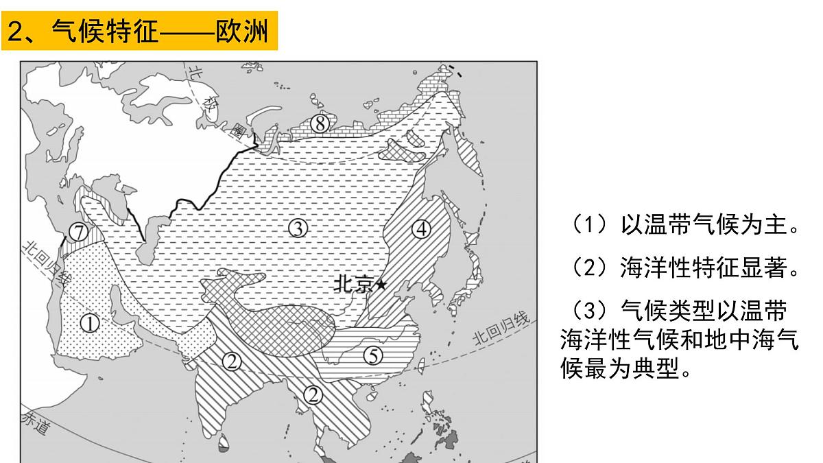 期中考试复习课件-2022-2023学年七年级地理下学期湘教版第7页