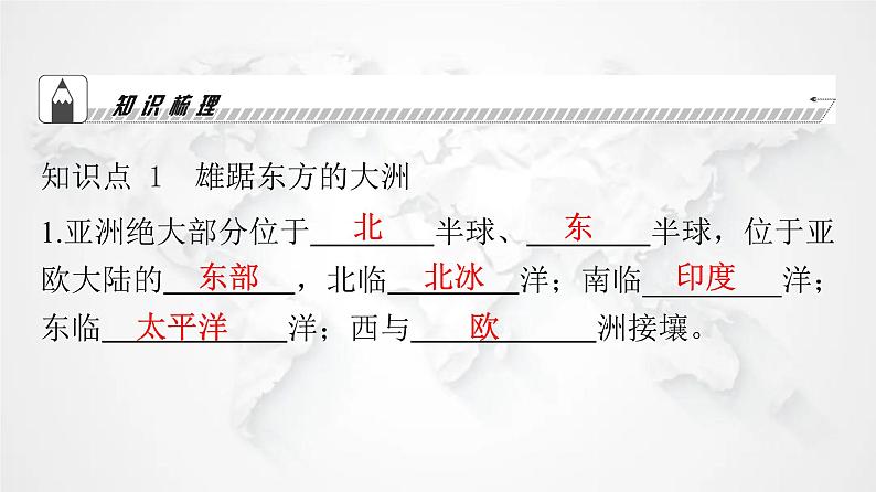 人教版七年级地理下册第六章第一节位置与范围教学课件04