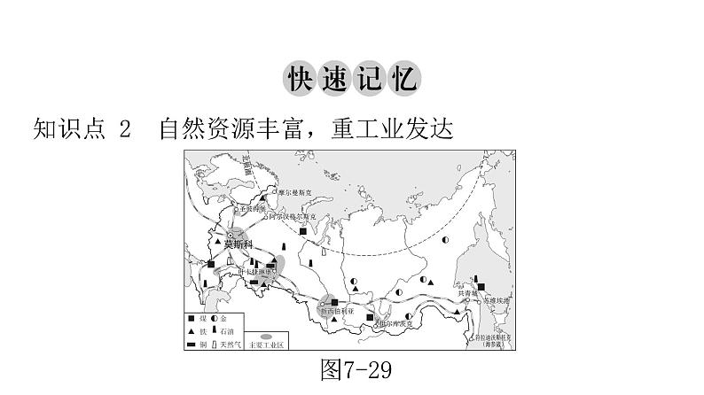 人教版七年级地理下册第七章第四节俄罗斯教学课件第8页