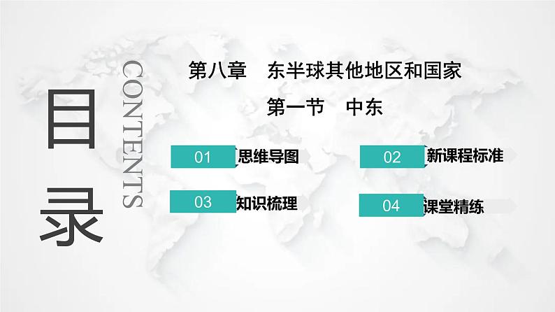 人教版七年级地理下册第八章第一节第一课时“三洲五海之地”世界石油宝库教学课件第1页