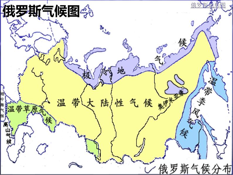 7.4 俄罗斯——世界上面积最大的国家 课件-2023-2024学年七年级地理下学期人教版07