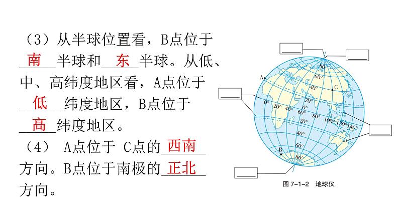 中考地理复习七年级上册第一章地球和地图课件第5页