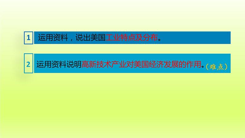 第9章西半球的国家第一节美国第2课时世界最发达的工业国家课件（人教版）第6页