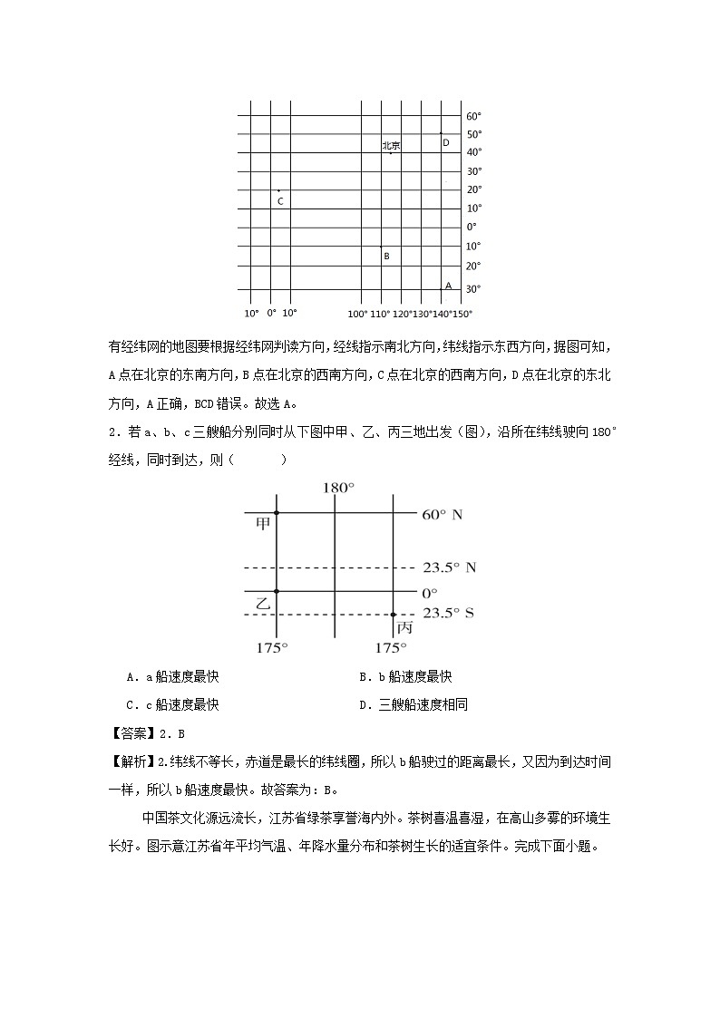 地理：2024年江苏徐州中考考前押题密卷（解析版）第2页