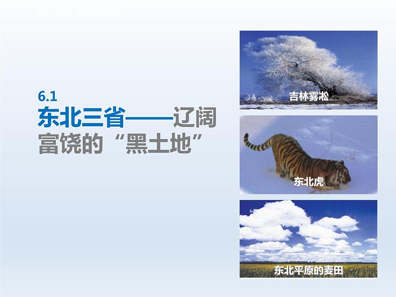 第六章省际区域6.1东北三省__辽阔富饶的黑土地课件（晋教版）02