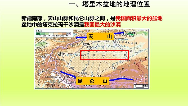 第八章西北地区第二节干旱的宝地__塔里木盆地第1课时沙漠和戈壁广布课件（人教版）07