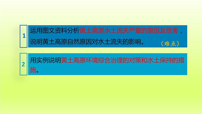 第六章北方地区第三节世界最大的黄土堆积区__黄土高原第2课时严重的水土流失水土保持课件（人教版）第4页