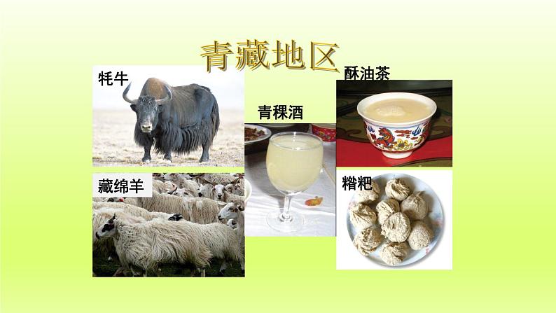 第九章青藏地区第一节自然特征与农业课件（人教版）02