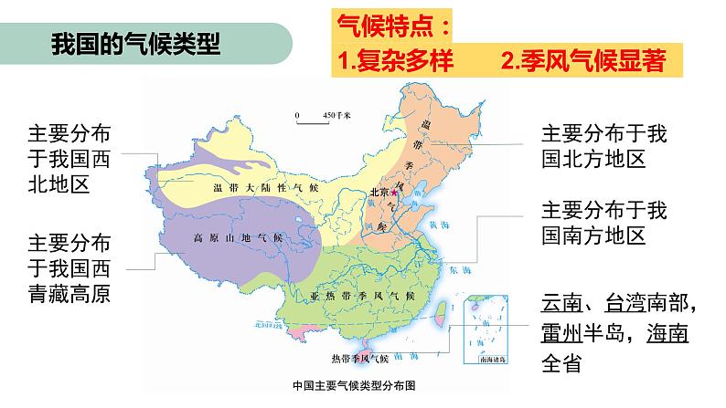 粤教版初中地理八年级上册第二章第二节-气候 第一课时课件第4页