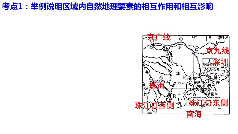 2024年中考地理复习 认识区域：联系与差异课件02