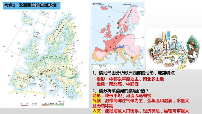 2024年中考地理复习专题  欧洲西部 复习课件04