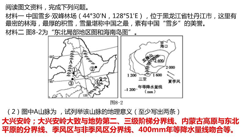 2024年中考地理复习课件： 中国的分区07