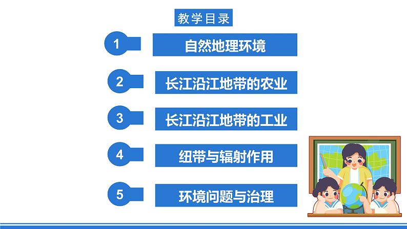 仁爱科普版地理八年级下册 7.2 以河流为纽带的经济区域——长江沿江地带 课件04