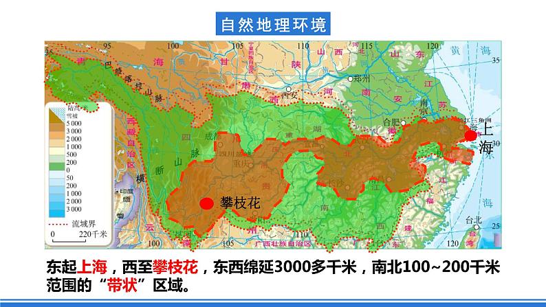 仁爱科普版地理八年级下册 7.2 以河流为纽带的经济区域——长江沿江地带 课件05