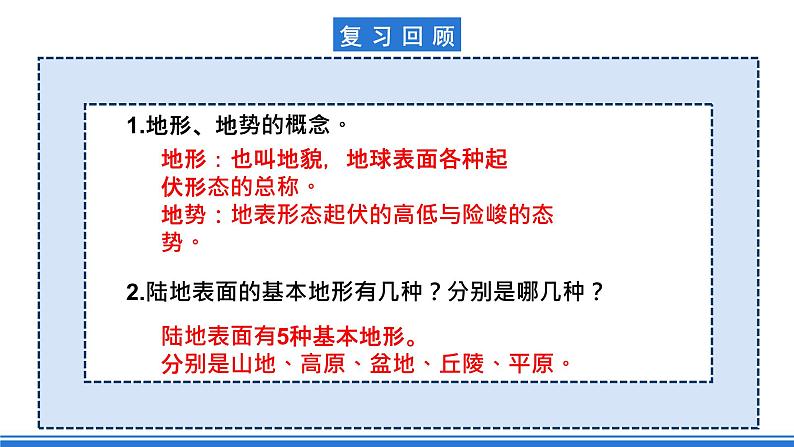 商务星球版地理七年级下册 6.2《复杂多样的自然环境》课件07