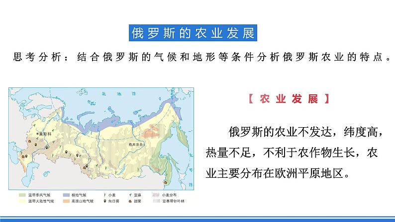 商务星球版地理七年级下册 8.2《俄罗斯》 课件08