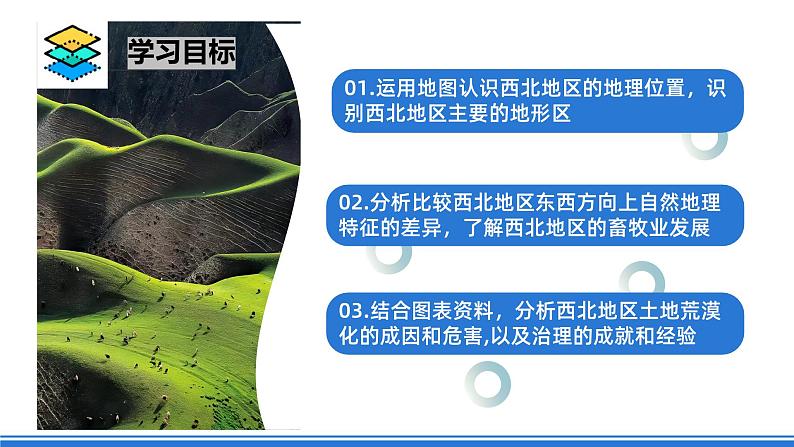 商务星球版地理八年级下册 8.1 西北地区的区域特征（课件）第4页