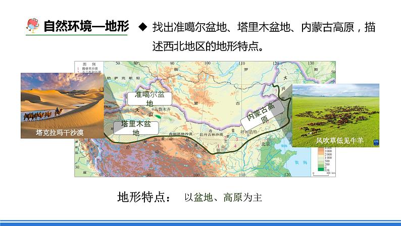 商务星球版地理八年级下册 8.1 西北地区的区域特征（课件）第8页