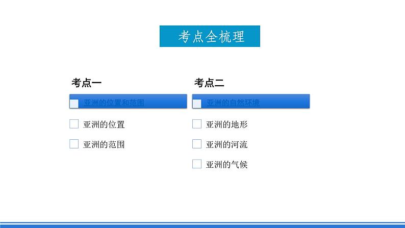 仁爱版地理课七年级下册 6 亚洲 复习课 课件07