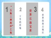 晋教版地理七年级下册 9.2.1 西亚—世界的石油宝库（第1课时 位置和自然环境）（课件）