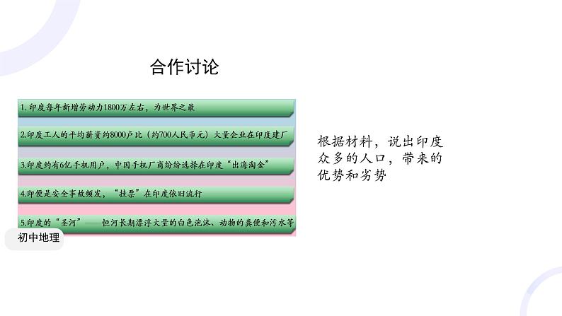 7.3 印度 课件-----2023-2024学年地理人教版七年级下册08