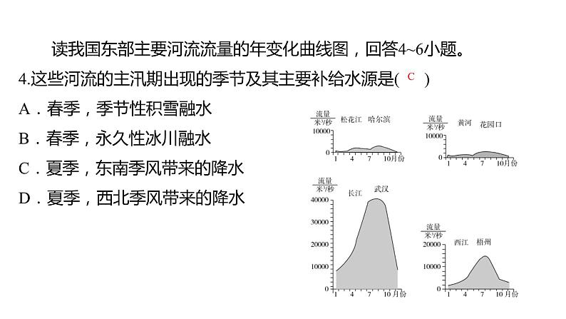 2024中考地理三轮复习课件 第22讲 中国的河流第5页