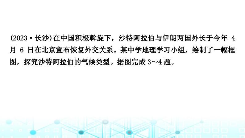 2024年湘教版中考地理二轮专题作业课件专题七情境题专练课件第5页