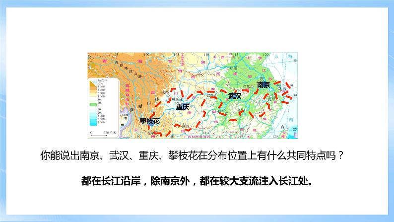 仁爱科普版地理八年级下册 7.2 长江沿江地带（第1课时）课件08