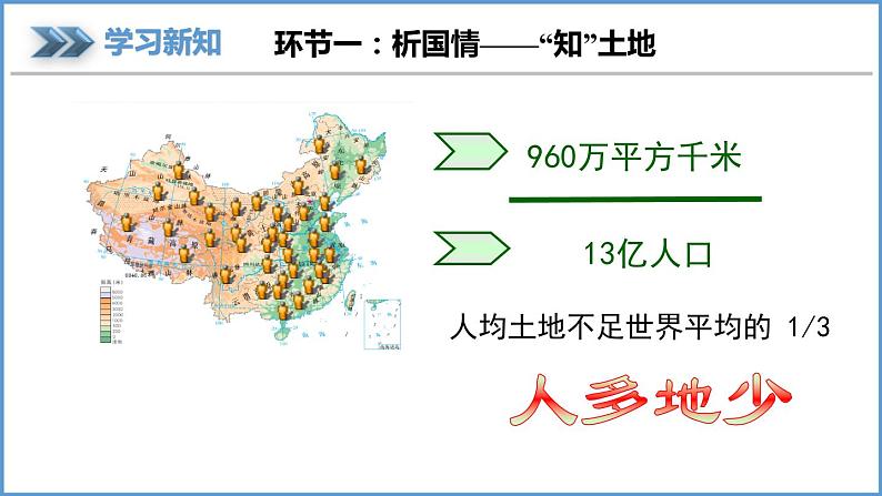 3.2 中国的土地资源 课件----2024年初中秋季地理湘教版八年级上册04