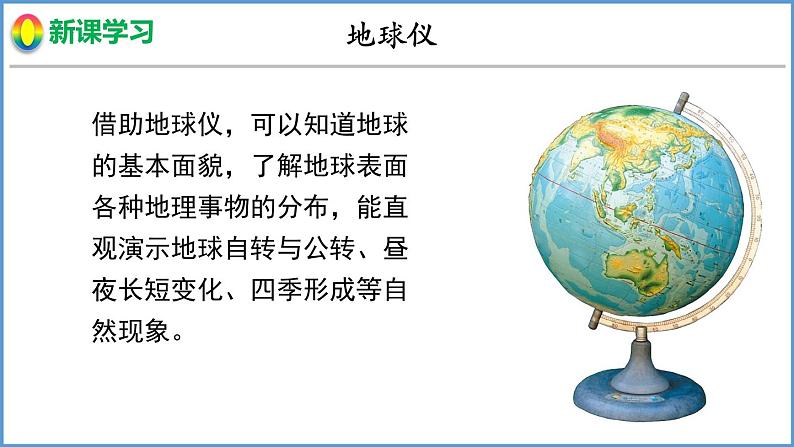 2.1 认识地球 第2课时 地球仪 课件 --2024年初中秋季地理湘教版七年级上册04