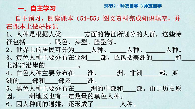 3.2世界的人种 课件--2024年初中秋季地理湘教版七年级上册05