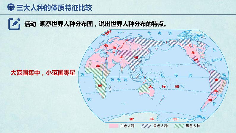 3.2世界的人种 课件--2024年初中秋季地理湘教版七年级上册07