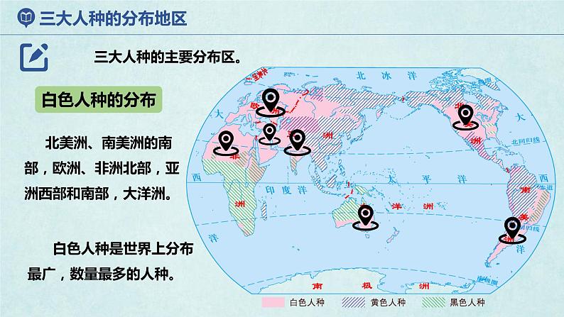 3.2世界的人种 课件--2024年初中秋季地理湘教版七年级上册08