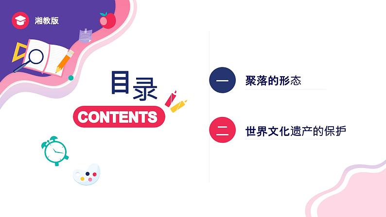 3.4 世界的聚落 课件--2024年初中秋季地理湘教版七年级上册02