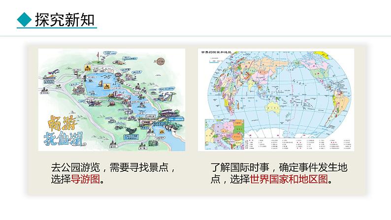 2.3 地图的选择和应用（课件）-2024-2025学年七年级地理上学期人教版（2024）06