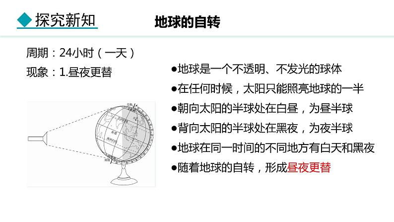 2.2.1 地球的自转 时区与区时(课件) -2024-2025学年地理湘教版（2024）七年级上册07