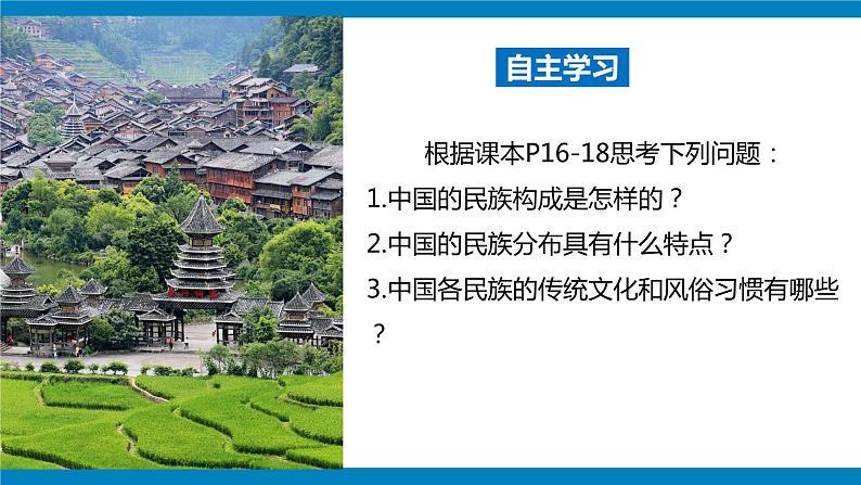 湘教版八年级地理上册《中国的民族》 课件+教案+练习05