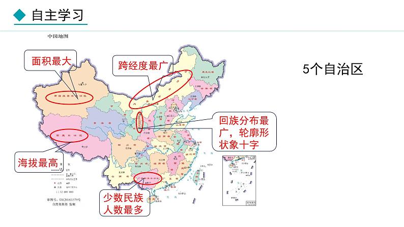 湘教版八年级地理上册课件 1.2 中国的行政区划05