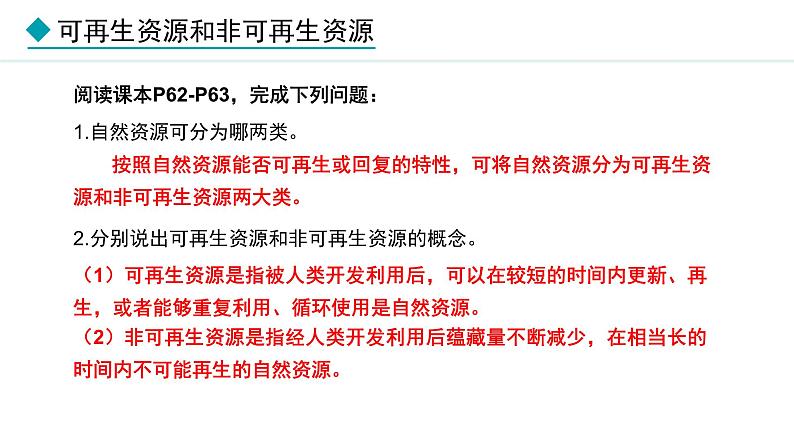 湘教版八年级地理上册课件 3.1 自然资源概况第7页