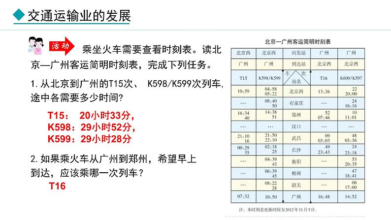 湘教版八年级地理上册课件 4.3 交通运输业08