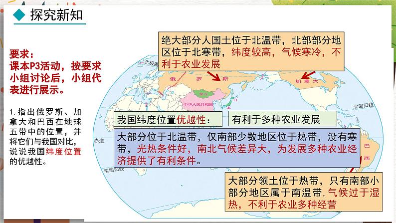 地理 人教版 8年级上册 第1章 1.1.1 优越的地理位置  海陆兼备的大国 PPT课件第7页