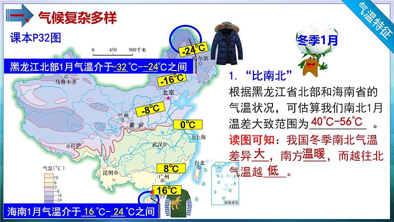 【2024年最新】湘教版地理八上：2.2 中国的气候-课件第8页