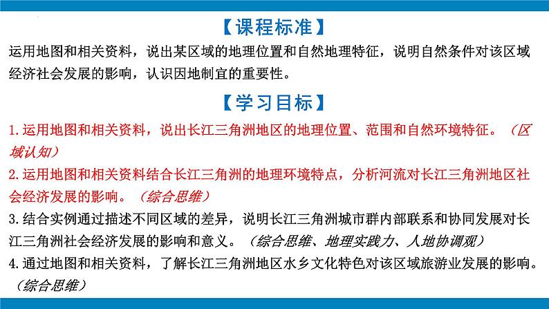 7.2“鱼米之乡”—长江三角洲地区（课时1）课件2023—2024学年八年级地理下册人教版第2页